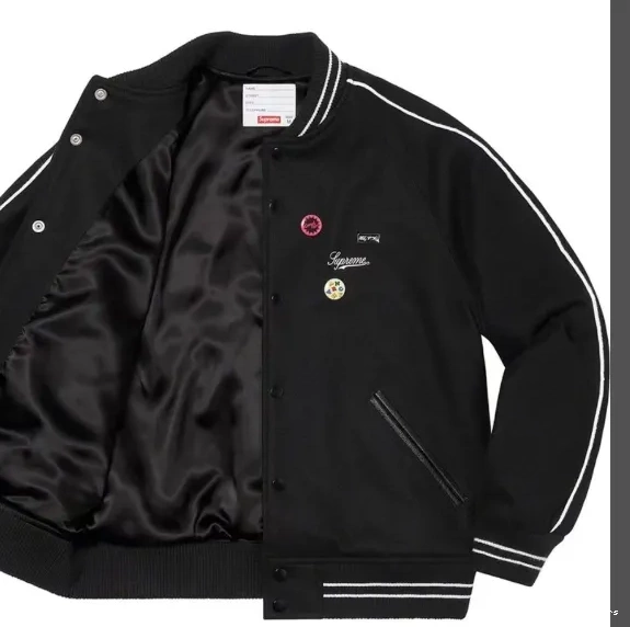 M It's Reid L Green Bollocks XL All Jacket Jamie 21SS Varsity S Black 0708